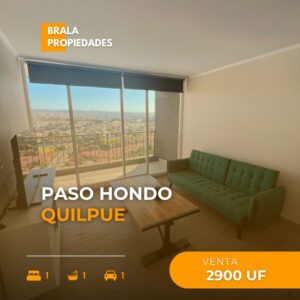 Venta departamento Paso Hondo, Quilpué