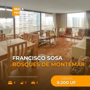 Venta departamento Bosques de Montemar, Concon