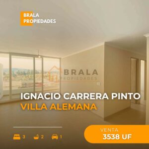 Venta departamento Villa Alemana