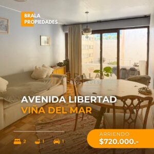 Arriendo departamento Plan de Viña del Mar