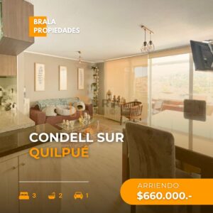 Arriendo departamento Quilpué