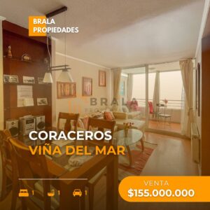 Venta departamento Sector Coraceros, Viña del Mar