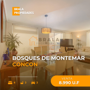 Venta Casa Bosques de Montemar, Concon