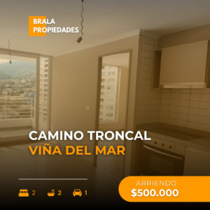 Arriendo departamento al límite de Viña del Mar y Quilpué
